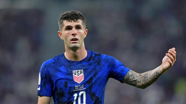Christian Pulisic en el uniforme de Team USA